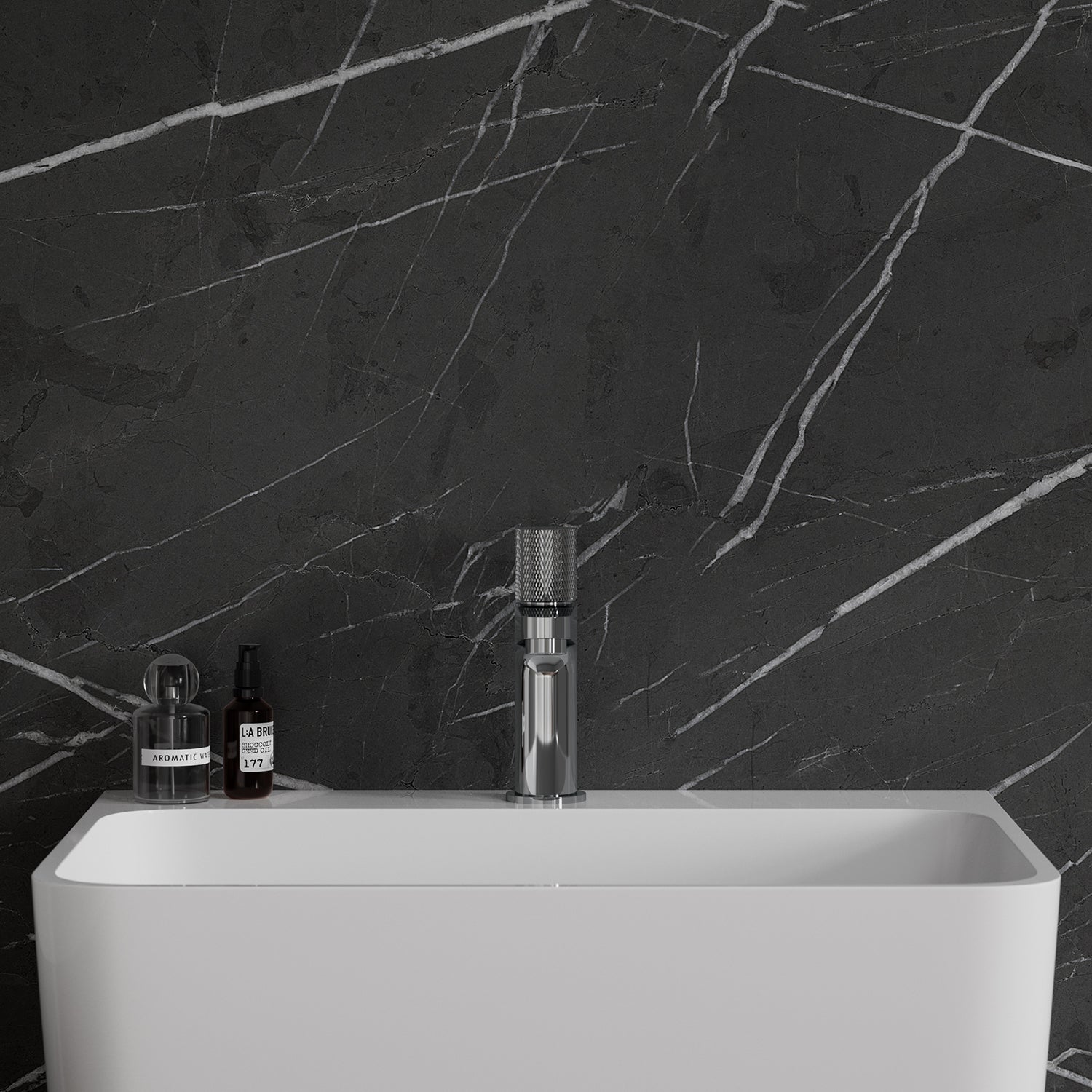 Edle Einhebel-Waschtischarmatur „CONTOUR“ – stilvoll und wassersparend für Ihr Bad