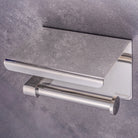 toilettenpapier-halterung zum bohren oder kleben chrom poliert