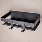 Duschablage zum kleben oder Bohren Duschkorb schwarz matt